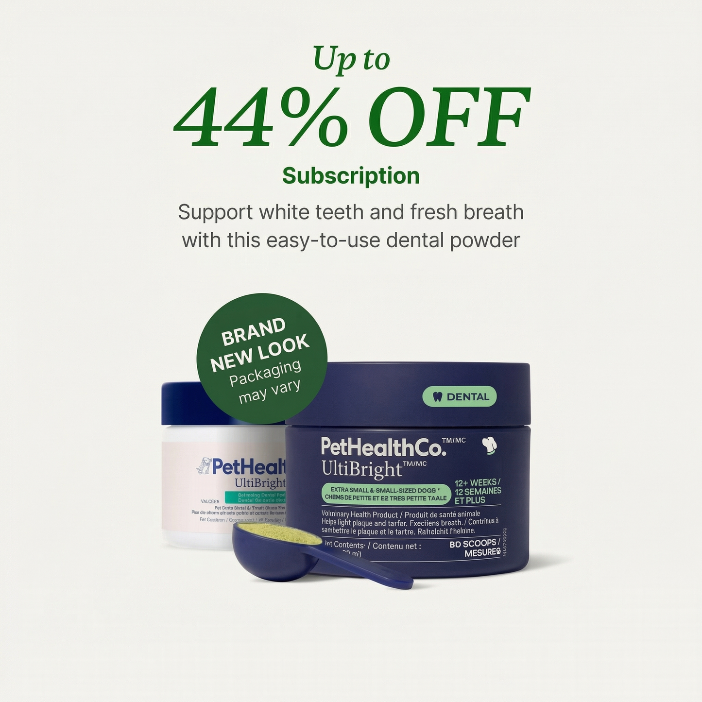 UltiBright™ Dog Dental Powder