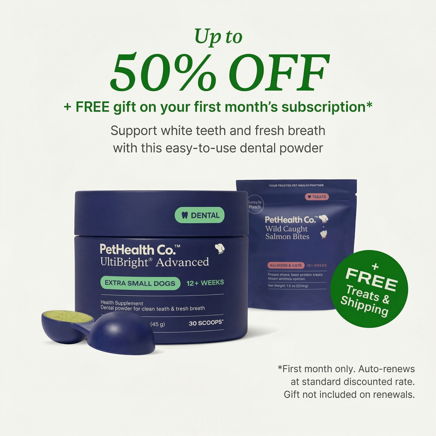 UltiBright™ Dog Dental Powder