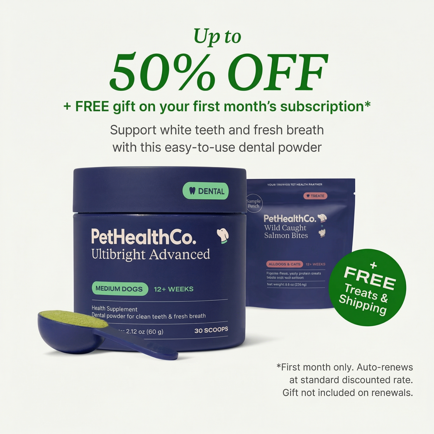 UltiBright™ Dog Dental Powder