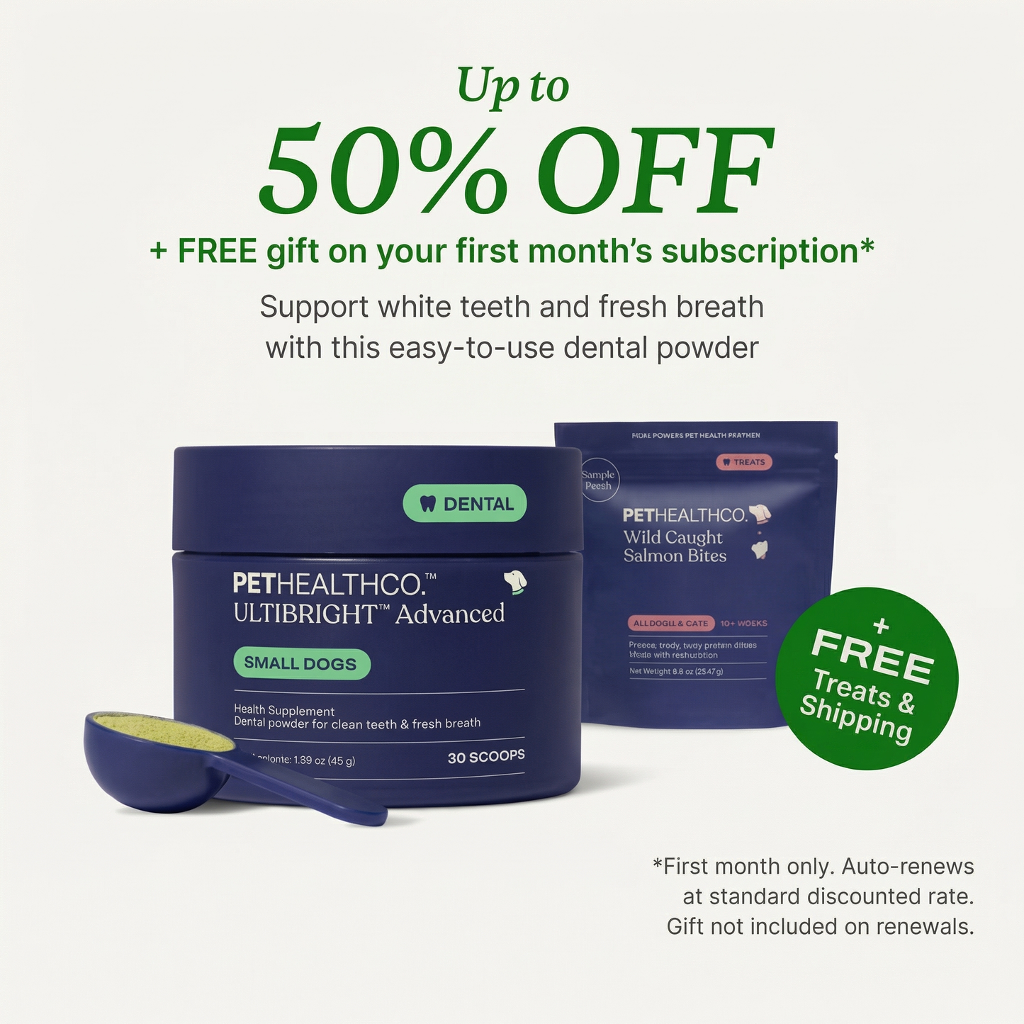 UltiBright™ Dog Dental Powder