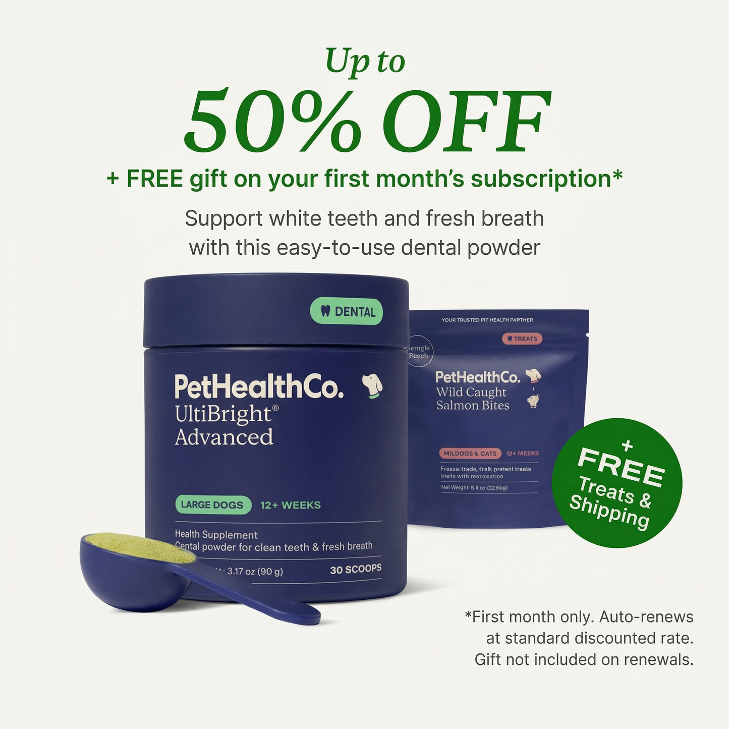 UltiBright™ Dog Dental Powder